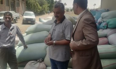 ضبط 120 طن من محصول القمح بهدف الاحتكار في أبو قرقاص والمنيا