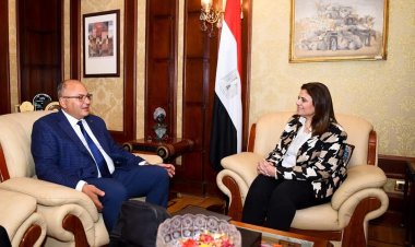 وزيرة الهجرة تستقبل عادل بولس رجل الأعمال المصري في كندا ورئيس شبكة الأعمال المصرية الكندية