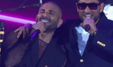 بـ«شكلك عامل عملة».. عمرو سعد يشارك شقيقه أحمد الغناء في حفله بجدة