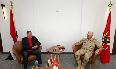 رئيس الأهلي ومدير الأشغال العسكرية يتفقدان فرع التجمع قبل الافتتاح الرسمي