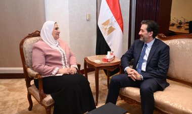 وزيرة التضامن الاجتماعي تبحث مع نظيرها السوري سبل تعزيز التعاون المشترك