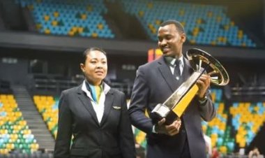 قبل نهائي الأهلي ودوانّ السنغالي..  كأس إفريقيا يصل صالة كيجالي