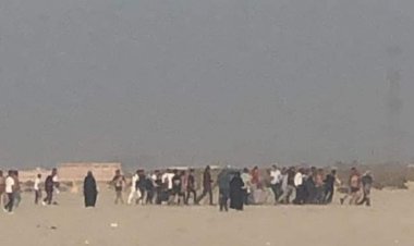 استخراج جثمان أحد الشباب الغارقين والبحث عن شقيقين فى جمصة