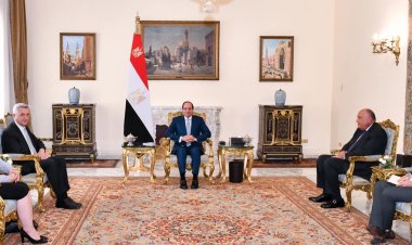 عاجل| الرئيس السيسي يستقبل المفوض السامي للأمم المتحدة لشئون اللاجئين