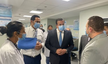 وزير الصحة يتفقد أعمال التطوير ورفع الكفاءة بمستشفى شرم الشيخ الدولي