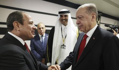 الرئيس السيسى وأردوغان يقرران البدء الفورى فى ترفيع العلاقات الدبلوماسية وتبادل السفراء