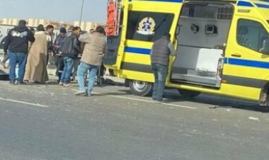 إصابة 12 شخصا في انقلاب سيارة بالمنيا