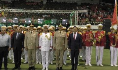 الموسيقات العسكرية المصرية تشارك في احتفال الكاميرون بعيدها الوطني الـ51