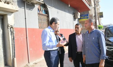 جولة صباحية لمحافظ الغربية لمتابعة مشروعات المحلة وسمنود