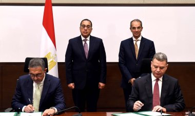 مدبولى يشهد مراسم توقيع بروتوكول تعاون لدعم شركات قطاع تكنولوجيا المعلومات