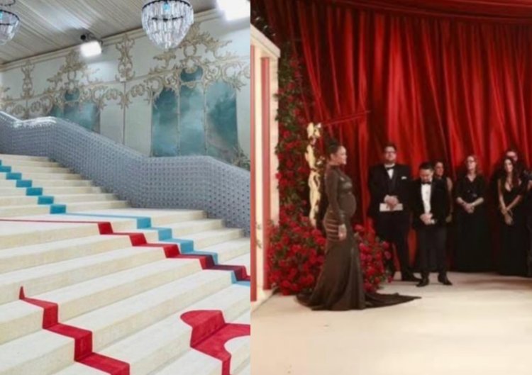 بعد الأوسكار.. حفل الـ«Met Gala» يستغنى عن السجادة الحمراء ويغيرها إلى الأبيض والأزرق