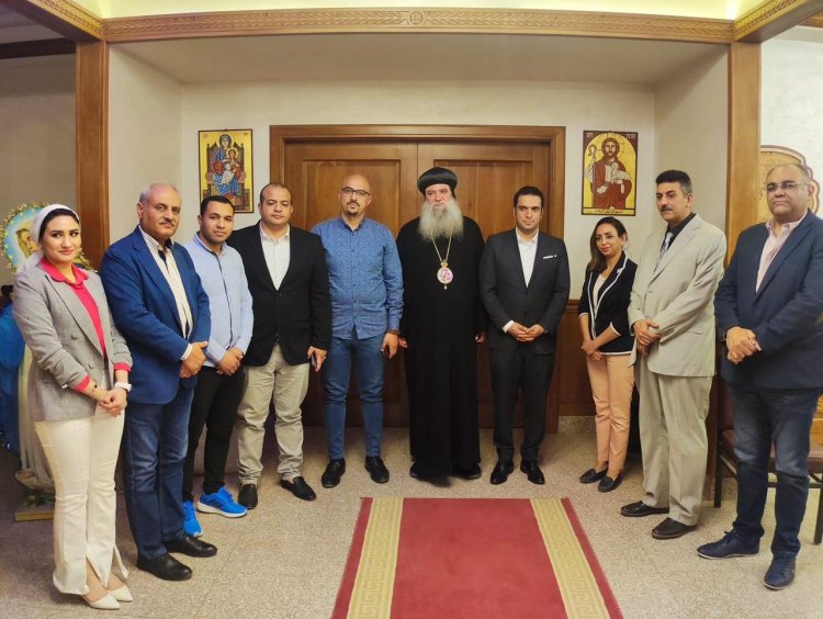 بدران بلقائه بالانبا سيداروس: المرحلة المقبلة تحتاج للاستماع بصدق لجميع أطراف المجتمع