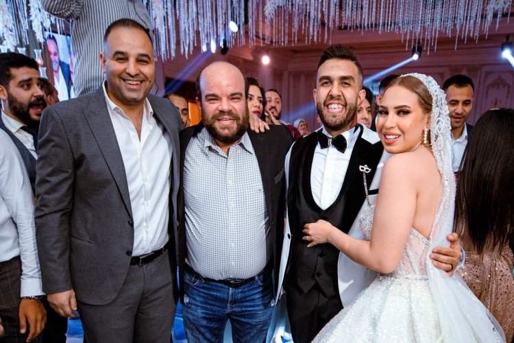 بالصور.. حفل زفاف المؤلف كريم سامي كيمز بحضور نجوم الفن