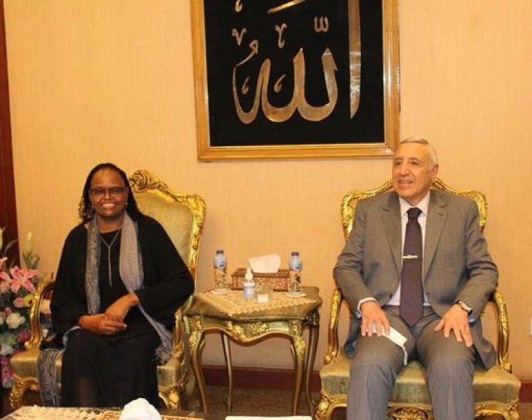 كبيرة القضاة بكينيا تزور المحكمة الدستورية العليا