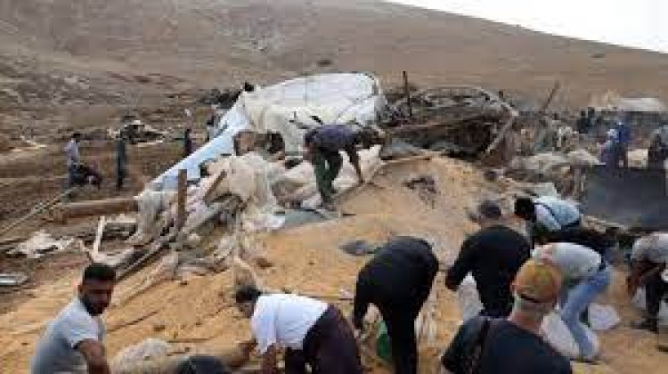 تنديد فلسطيني بعمليات الهدم في الأغوار وأريحا