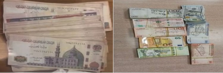 القبض على سيدات وأجانب أثناء محاولة تهريب مبالغ مالية عبر مطار القاهرة