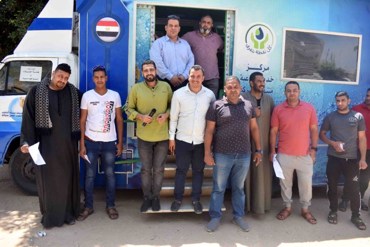 بدء التعاقد على الوصلات المنزلية لمشروع صرف صحي إدفا بسوهاج