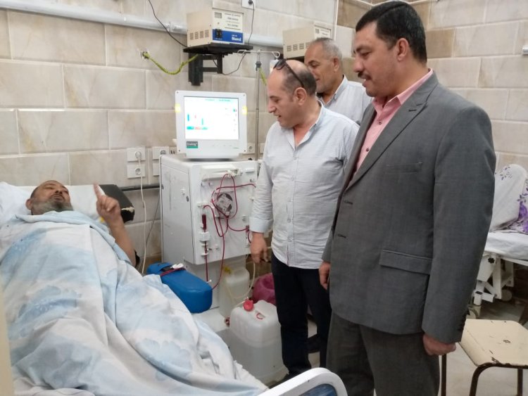 افتتاح وحدة لغسيل الفشل الكلوي في مستشفى ساحل سليم بأسيوط