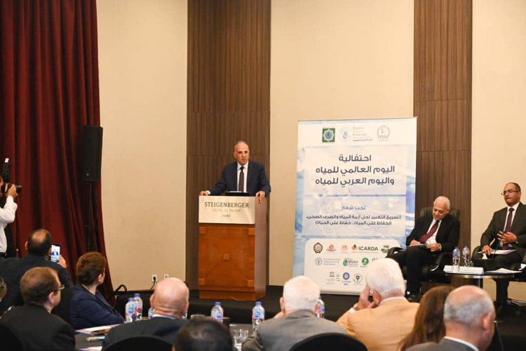 وزير الري: نهتم بملف إستخدام المياه المالحة وشبه المالحة كمورد مائي إضافي