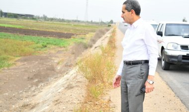 محافظ الغربية يفاجئ قرى قطور ويجازي رئيس الوحدة المحلية بابشواي