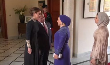 عاجل.. قرينة الرئيس السيسي ونجلتها تصلان حفل زفاف ولي العهد الأردني