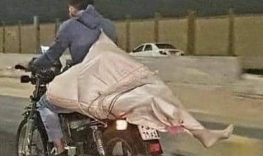 الأجهزة الأمنية تكشف سر الجثة المحمولة على موتوسيكل بصلاح سالم