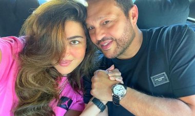 بعد تكريمها من المجلس القومى للمرأة.. رجل الأعمال محمد حلاوة يهنىء زوجته النجمة ريهام حجاج