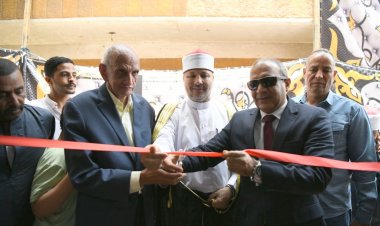 افتتاح أعمال إحلال وتجديد مسجد الرشايدة بقنا