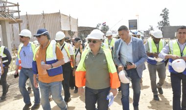 زيارة بعثة البنك الدولي والبنك الآسيوي لمتابعة برنامج خدمات الصرف الصحى المستدامة بدمياط