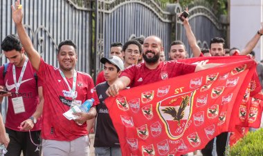 جماهير الأهلي تتوافد على استاد القاهرة لحضور نهائي دوري أبطال إفريقيا