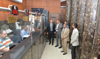 وفد من وزارة التنمية المحلية يتفقد ديوان محافظة الدقهلية والمركز التكنولوجي