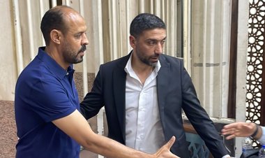 بالصور.. عزاء والد إسلام الشاطر بمسجد الحامدية الشاذلية