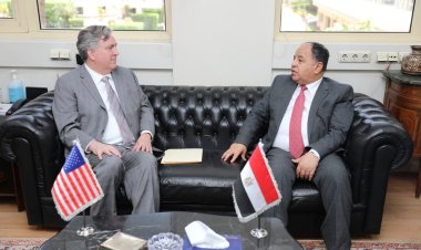 وزير المالية يلتقي مع القائم بأعمال السفير الأمريكي بالقاهرة