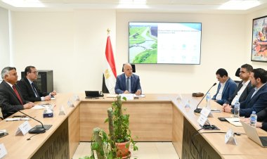 وزير الري يبحث مع ممثلى شركة أسترالية أوجه التعاون في خدمة أعمال الوزارة