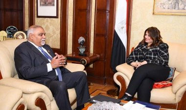 وزيرة الهجرة تستقبل مدير المكتب الإقليمي لبرنامج الغذاء العالمي بالقاهرة