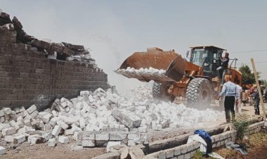 استرداد 175 فدان أراضى أملاك دولة وإزالة 31 حالة تعد بمراكز المنيا