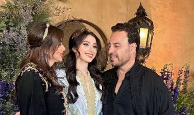 مشاهد مبهجة من ليلة حناء ابنة عاصي الحلاني (صور)