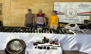 العثور على مصنع لإنتاج «الحشيش والآيس والهيدرو والبودر» داخل شقة بالسلام 