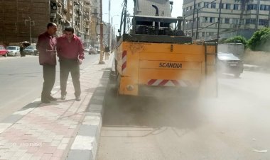 رفع 1825 طن قمامة ومخلفات صلبة من شوارع المنصورة