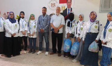 تنظيم زيارة لعضوات جوالات مركز شباب الري بسوهاج إلى مستشفي الأورام