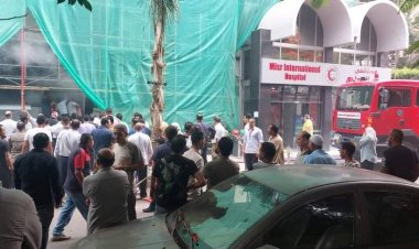 اخماد حريق نشب داخل مستشفى في الدقي دون وقوع إصابات