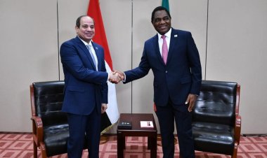الرئيس السيسي ونظيره الزامبي يبحثان المستجدات والتطورات الإقليمية