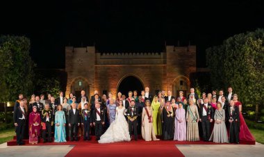 صورللتاريخ.. حفل زفاف ولي عهد الأردن