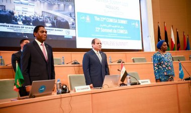 الموقع الرئاسي ينشر فيديو مشاركة الرئيس السيسي في قمة «كوميسا»