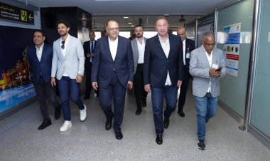 السفير المصري بالمغرب يستقبل بعثة الأهلي