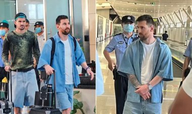 احتجاز ميسي  في مطار الصين.. اعرف الحكاية