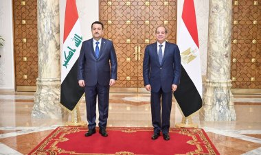 عاجل | الرئيس السيسي يلتقي برئيس وزراء العراق في قصر الاتحادية