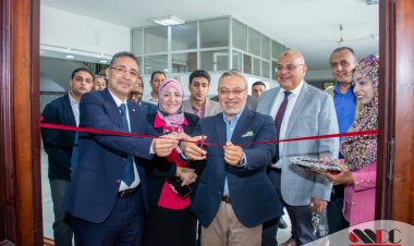 رئيس جامعة طنطا يفتتح معمل الحاسب الآلي بكلية طب الأسنان