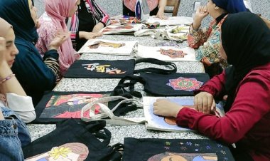 تنفيذ فعاليات الملتقى الخامس للحرف اليدوية بالمدينة الشبابية برأس البر