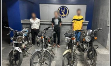 القبض على تشكيل عصابي لسرقة الدرجات النارية بالأزبكية
